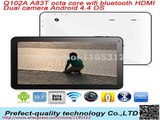 New 10 inch  Octa  Core tablet   1G RAM 16G ROM Android4.4 OS  with  Dual Camera Bluetooth WIFI  HDMI leather case as gift-in Tablet PCs from Computer