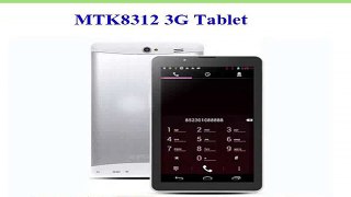 Cheap On Sale MTK8312 Dual Core 7 Inch Tablet PC 3G Phone Call Dual Sim Card Slot Bluetooth 5 points Touch Capactive Screen-in Tablet PCs from Computer