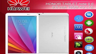 Original Huawei Tablet PC Note 9.6 inch 4G LTE 1280 x800 IPS Snapdragon MSM8916 2GB+16GB Android 4.4 2MP+5MP GPS+GLONASS-in Tablet PCs from Computer