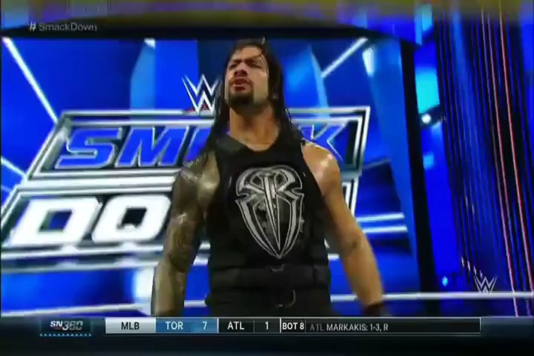 Roman Reigns & Dean Ambrose vs Seth Rollins & Sheamus   Smackdown, September 17,2015
