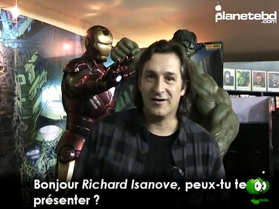 Richard Isanove en interview sur PlaneteBD.com