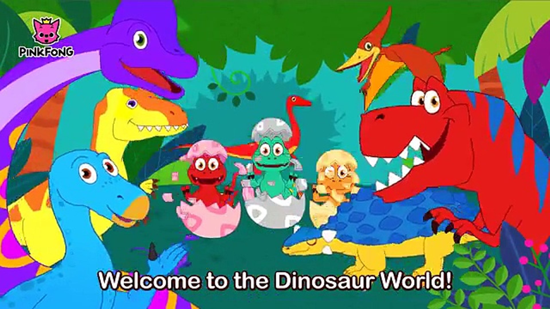 Tyrannosaurus Rex | Dinosaur & Animal Songs | + Compilation | PINKFONG  Songs for Children - Dailymotion Video