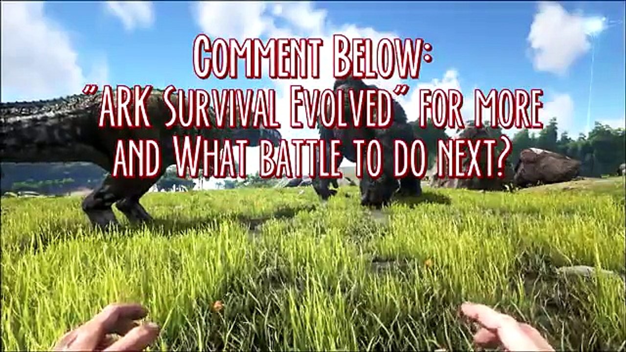 ARK: Survival Evolved - 20 ACROCANTHOSAURUS VS 100 KING KONG (Dinosaur Battle Arena)