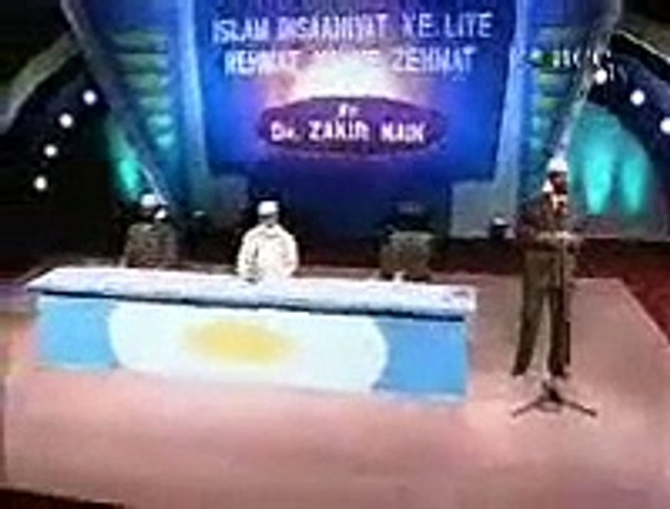 Dr. Zakir Naik amazingly answers question about small clothes of a tennis player