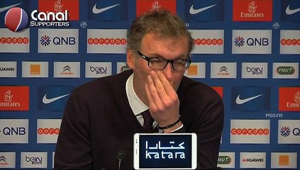 Blanc - "Cavani est un petit peu moins bien en ce moment"
