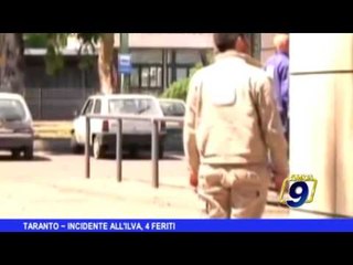 Taranto |  Incidente all'Ilva, 4 feriti