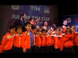 Napoli - Valdifiori incontra i ragazzi della Junior Tim Cup (23.01.16)