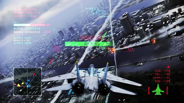 Ace Combat Infinity - PSN - Co-op Missions Trailer