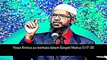 Dr. Zakir Naik. Awesome session with a young Christian guy on Bible teachings