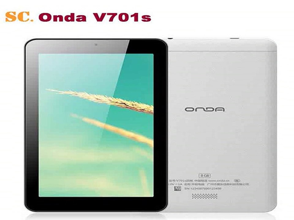 7 Allwinner A33 Quad core Onda V701s Tablet PC Capacitive 1024*600 Android 4.4 512 8G Front Camera 0.3M-in Tablet PCs from Computer