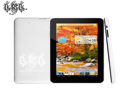 NEW 9 Quad Core CPU Allwinner A33 Android 4.4 8GB NAND Flash WIFI Dual Cameras 9 inch tablet pc-in Tablet PCs from Computer