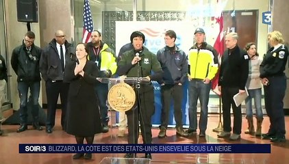 États-Unis : la côte Est ensevelie sous la neige