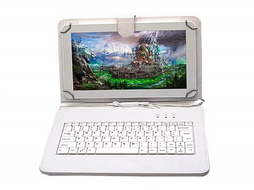 New tablet 10.1 inch otg Allwinner A33 Quad core 8G ROM 1G Ram kitkat android tablet pcs with keyboard case or not-in Tablet PCs from Computer