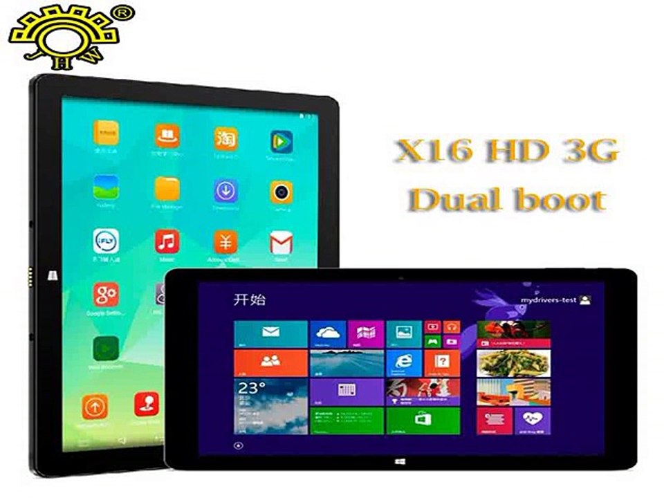 TECLAST X16 HD 3G Tablet pc Windows 8.1+Android 4.4 10.6 Inch IPS 1920*1080 Atom Z3736F Quadcore Camera 5.0MP 2G RAM 64G ROM-in Tablet PCs from Computer