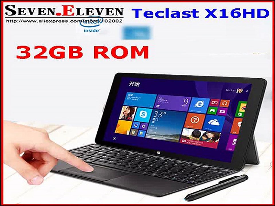 Original Dual Boot Teclast X16HD 3G Android 4.4+Windows 8.1 Tablet PC 10.6 inch Intel Z3736F 1920x1080 Air Retina 2GB DDR3L 32GB-in Tablet PCs from Computer