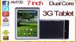 7 inch 1024*600 Dual Core 3G Phone Tablet PC MTK8312 Android 4.4 512MB+4GB 2.0MP/0.3MP Dual Camera Bluetooth GPS 2X PB0167-in Tablet PCs from Computer