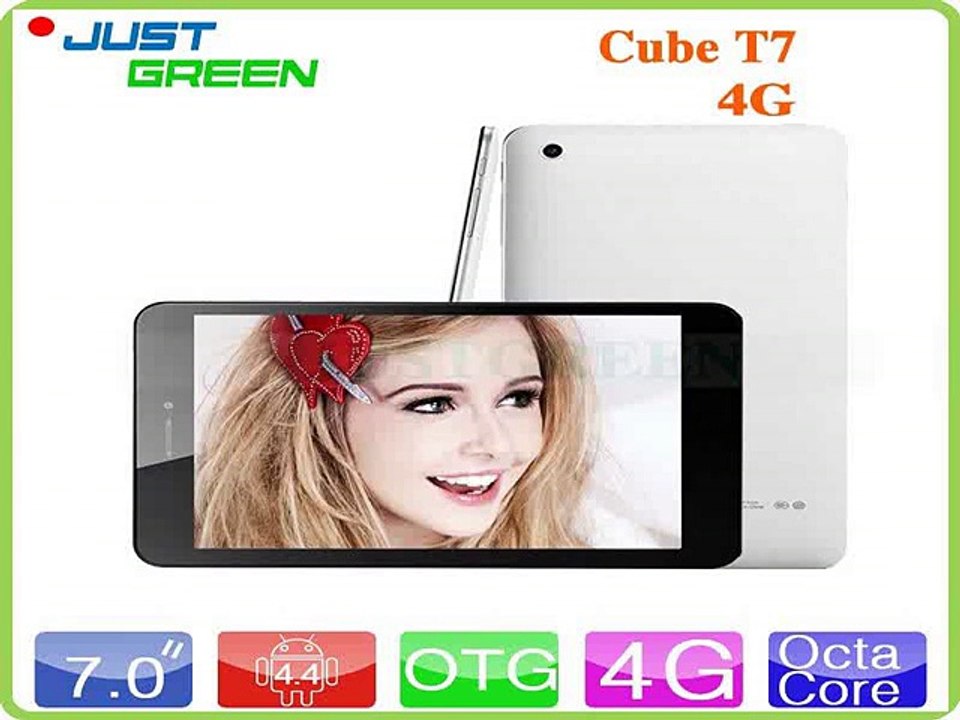 Cube T7 4G Phone Call Tablet PC MT8752 Octa Core 64Bit 2.0GHz 7 inch 1920x1200 2GB 16GB 5MP GPS OTG FDD LTE Android 4.4 Tablets-in Tablet PCs from Computer