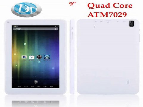 50%discounts! 9 inch Android 4.4 Quad Core tablet pc ATM 7029 8GB 1024 x600 Dual camera Bluetooth HDMI Flashlight-in Tablet PCs from Computer