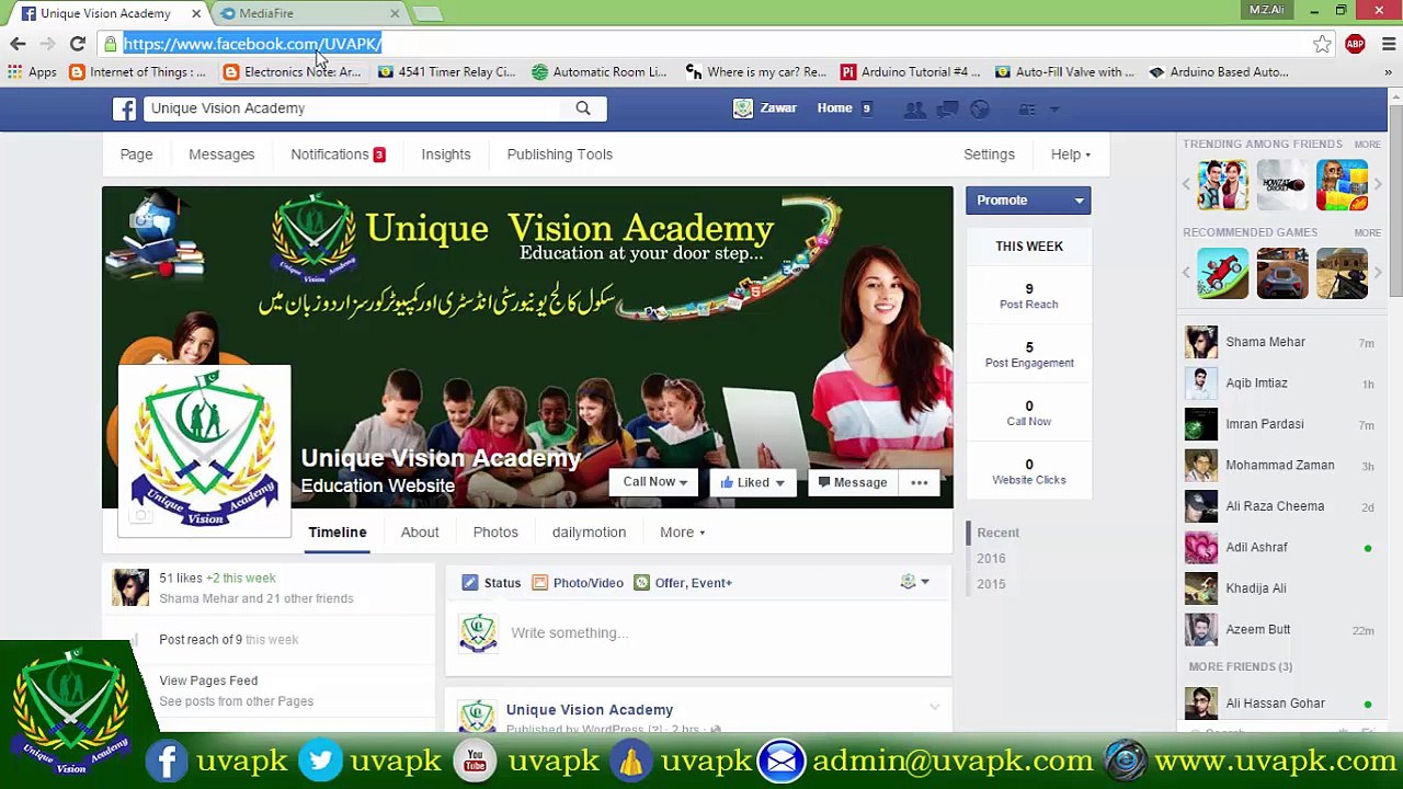 Lecture 23 social networking setting of wordpress sahifa theme in hindi urdu