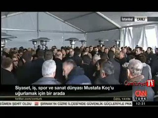 Kemal Kılıçdaroğlu, Koç'un cenaze töreninde