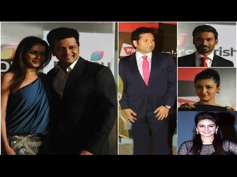 Riteish-Genelia | Huma Qureshi | Dhanush | Sachin Tendulkar | Shruti Hassan | CCL 4 press meet