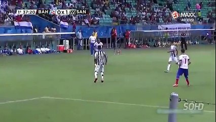 Bahia- Santos    2-2   highlights 23-01-16 (HD)