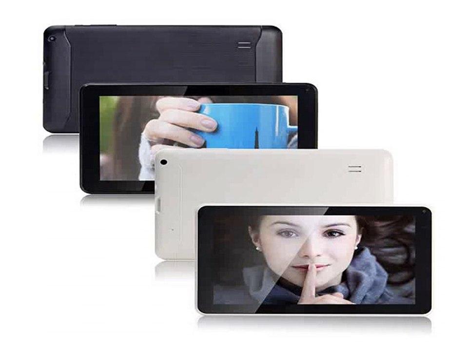 9inch Capacitive Allwinner A7 8GB Dual Core Tablet PC Google Android 4.4 Kitkat WIFI HDMI Dual cameras Free Shipping-in Tablet PCs from Computer