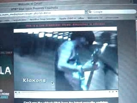 KLAXONS- Coachella 2007 The bouncer/Atlantis to Interzone