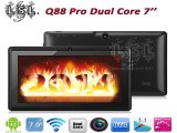 Q88 pro A33 Quad core tablet pc android 4.4.2 1.5GHz RAM DDR3 512MB ROM 8GB 7 inch Dual Camera WiFi OTG Freeshipping Big Sale-in Tablet PCs from Computer
