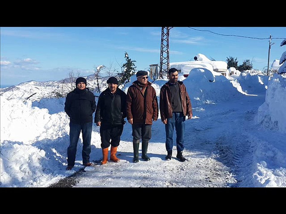 EMEKSAN KÖYÜ KIŞ GÖRÜNTÜLERİ 2016