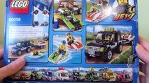 Lego City Jeep jet ski Toys Lego funny video for kids PlayClayTV Лего Джип и гидроциклы игрушки