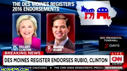 BREAKING! DES MOINES REGISTER ENDORSES STATUS QUO ESTABLISHMENT CANDIDATES FOR PRESIDENT!!! (Funny Videos 720p)