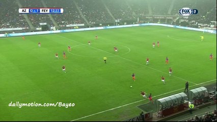 Michiel Kramer GOAL HD - AZ Alkmaar 0-1 Feyenoord - 24-01-2016