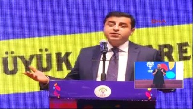 Hdp Eş Genel Başkanı Demirtaş Partisinin 2'nci Olağan Kongresi'nde Konuştu 5