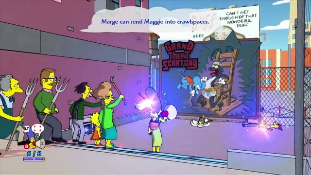 The Simpsons Game [Xbox 360] - Walkthrough | Mob Rules | #5 [Full HD]
