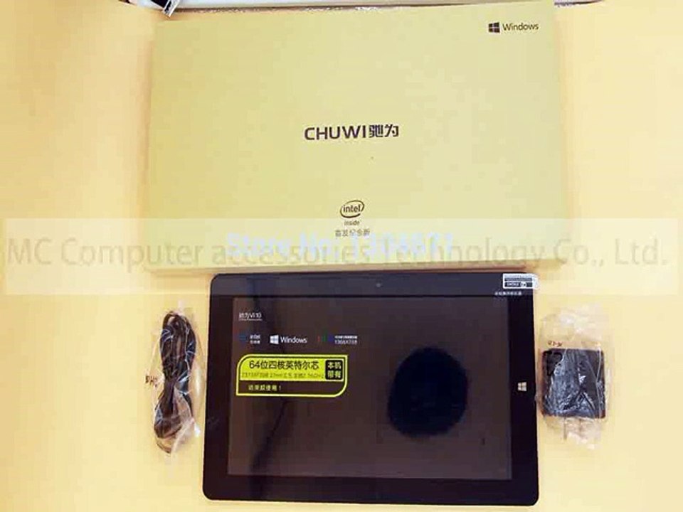 2015 Newest! 10.6 Inch IPS Chuwi Vi10 Dual Os 1366*768 Windows 8.1&Andriod 4.4  Z3736F Quad Core 2GB RAM 32GB/64GB ROM HDMI-in Tablet PCs from Computer