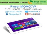 5PCS/LOT Ployer MOMO7W Win8.1 7.0 Inch IPS 1024*600 Intel Atom Bay Trail Z3735G Quad Core 1GB 16GB HMDI  Windows Tablet PC-in Tablet PCs from Computer