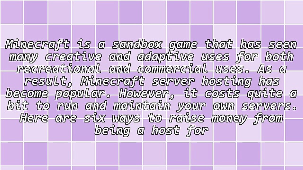 Mining Money Off Minecraft