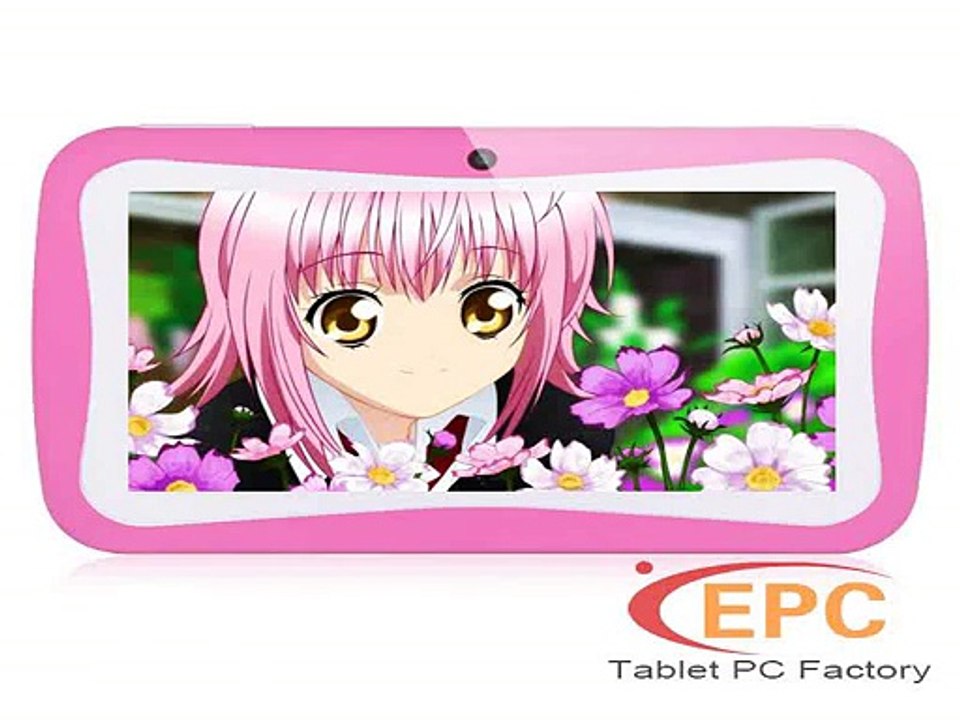 7 inch Children Kids Tablet PC Android 4.2 RK2926 512MB RAM 4GB ROM WIFI Multi Language Russian Kid Tablets Game Tab-in Tablet PCs from Computer