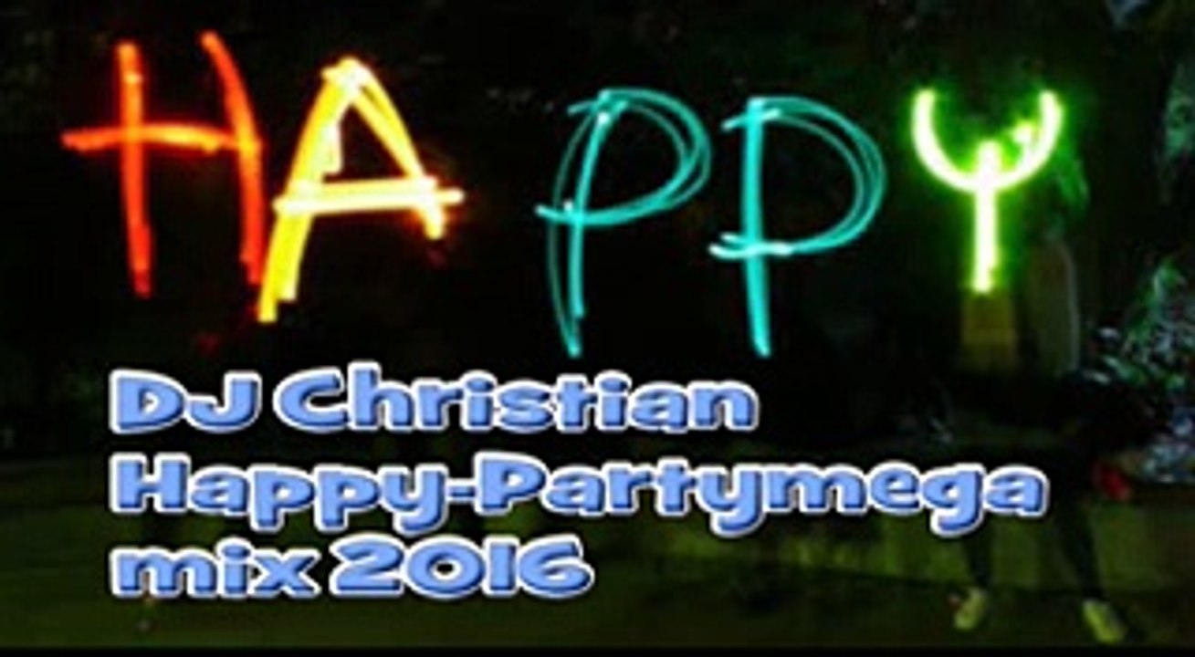 DJ Christian Happy-Partymegamix 2016