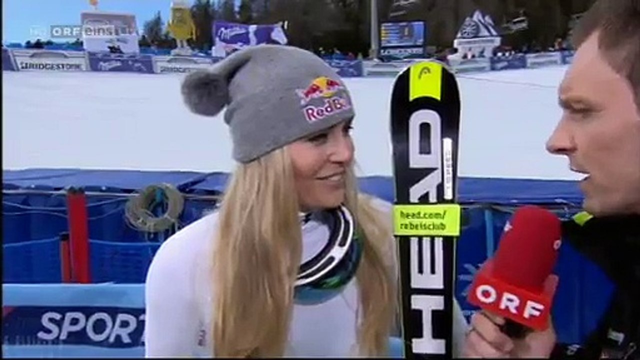 Lindsey Vonn Interview 75th WIN
