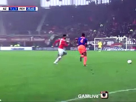 LIVE GOAL 2-1 AZ - Feyenoord Eredivisie - AZ Alkmaar vs. Feyenoord 2016