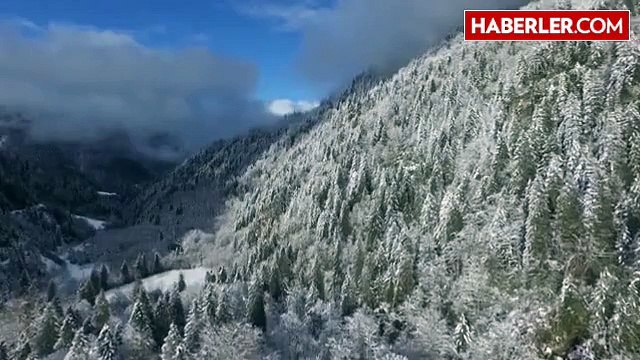 Kaçkar Dağları Milli Parkı'ndan Kar Manzaraları