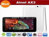 7 7inch Ainol AX3 Quad core 3G phone call tablet pc android 4.2 MTK8382 build in 3G GPS FM HDMI Bluetooth WIFI 1G 16G 1024*600-in Tablet PCs from Computer