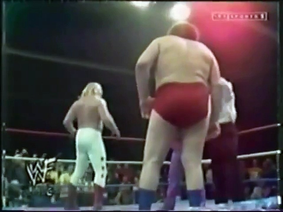 Big John Studd's Bodyslam Challenge   Championship Wrestling Feb 26th, 1983