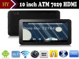 NEW sale !!! Google Android 4.4 Quad core dual camera 1GB/8GB 5000mAh Bluetooth wifi HDMI G Sensor 10 inch ATM7029B tablet pc-in Tablet PCs from Computer