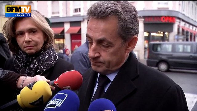 Sarkozy en opération séduction à la messe de réparation de Fontainebleau