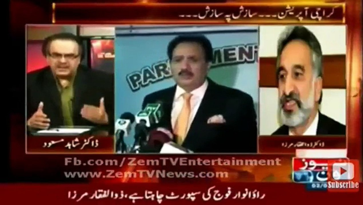 ZULFAQAR MIRZA TALK SHOW WITH SHAHID MASOOD