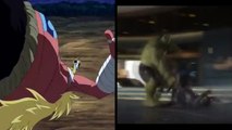 Nwa Anime - Loki & Odz Decimation - Luffy vs Odz (One Piece) & Hulk vs Loki(The Avengers)