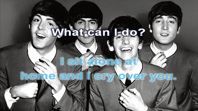 The Beatles - Baby Its You - karaoke lyrics